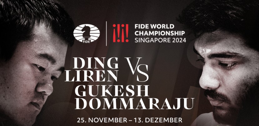 FIDE Schachweltmeisterschaft 2024 in Singapur beginnt